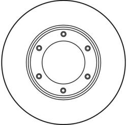 TRW DF1967 Féktárcsa (1db)
