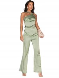 Shein Elegáns Szatén Női Overál __42