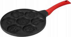  Palacsintasütő serpenyő 7 mintával Fekete színben Gyerekeknek (CF628086_14)