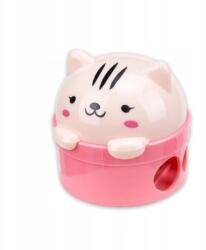 Vistar Macska Ceruzahegyező XL 360°-OS Tárolóval Gyerekeknek Aranyos Kütyü (9103605)