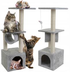 Mersjo Macska Kaparófa Házikó Fekhely Kaparó Oszlop Játék Torony Szizál 92cm (nie występuje)