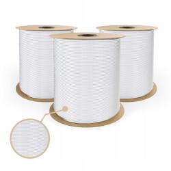 DQ-PP Polipropilén kötél 3mm fonott vitorlás univerzális Fehér sima 30m (LILPP)