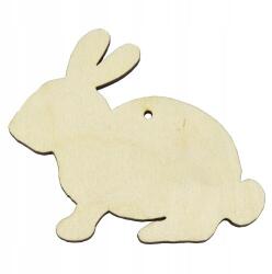 Kreatywne Myślenie Fából készült nyuszi húsvéti dekoráció 15cm 1db