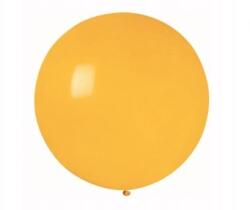 Ge. Ma. R Óriás pasztell gömb lufi G220 - 80 cm, sötétsárga