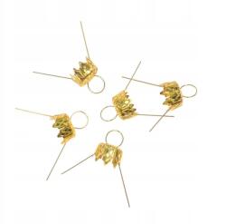 SztukaZdobienia Gömbdísz akasztó 14 mm Arany színű 5 db (540-962A)