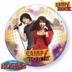 Qualatex Camp Rock Stars buborék fólia lufi, többszínű - 56 cm, 1 db