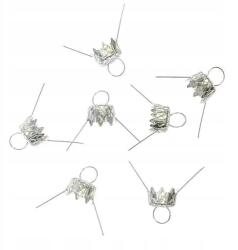 Pentacolor Díszgömb akasztó 12 mm Ezüst 7 db (540-952A)