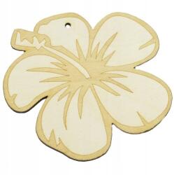 Kreatywne Myślenie Gravírozott fa virág dekoráció 10cm Eco