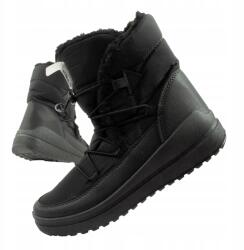  Téli bakancs hótaposó női bakancs Easy Way méret41 bélelt divatos fekete (EW-25-9071)