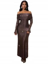 Shein Nyitott Vállú Ruha __34