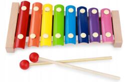 NELINO Fa Cimbalom Gyerekeknek Színes Oktatási (Cymbałki)