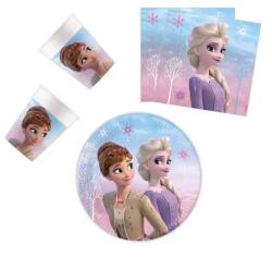  Disney Jégvarázs Wind party szett 36 db-os 20 cm-es tányérral (JVL00043)