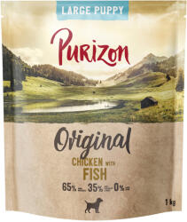 Purizon 4x1kg Purizon Puppy Large csirke & hal - gabonamentes száraz kutyatáp