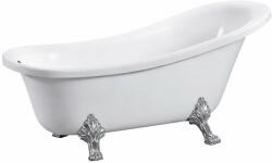  Clark szabadon álló fürdőkád fém lábakkal (D-901C) - watermarkt