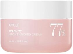 Anua Peach 77% Niacin Enriched hidratáló arckrém 77% barackkivonattal 50 ml