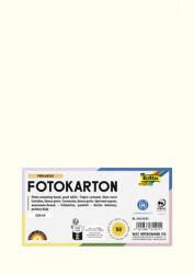 FOLIA Dekorkarton, 2 oldalas, A4, 300 g, 50 lap, FOLIA, gyöngyfehér (FL6145001) - onlinepapirbolt