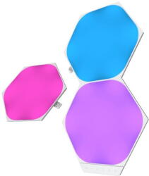 Nanoleaf Panouri luminoase modulare inteligente Nanoleaf pent extindere Shapes Hexagons, LED RGBW, 3 panouri (NL42-0001HX-3PK)