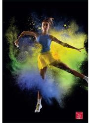 Pigna Ready For Sport A4 tűzött 42 lapos kockás füzet (P1111-1859) - officedepot