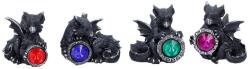 Nemesis Now Комплект статуетки Nemesis Now Fantasy: Dragons - Midnight Reward, 5 cm (S7452A26)