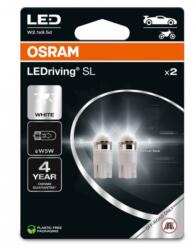 OSRAM Osram 2825DWP-2BL 12V 5W W5W W2.1x9.5d LEDriving SL ledes izzó, 2db (2825DWP)