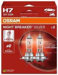 OSRAM Osram 64210NBS-2HB 12V 55W H7 PX26d Night Breaker Silver fényszóróizzó, Duo Pack (64210NBS)