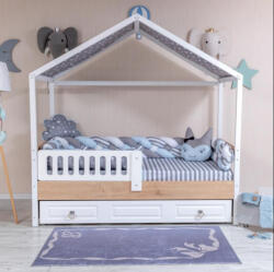 MyKids Montessori PS107 - lenjerie, 7 piese 95x195 cm Lenjerii de pat bebelusi‎, patura bebelusi