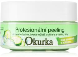 Bione Cosmetics Care mélytisztító peeling uborka 200 g