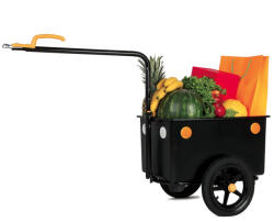 Csepel Utánfutó Teherszállitó Doboz Maxi - 60L (Max 35Kg) Fekete (44650014)