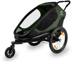 Hamax Outback One Kerépár Utánfutó Zöld/Fekete