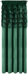 Eurofirany AURA függöny 140 x 270 cm Eurofirany rejansa sötétzöld (454075)