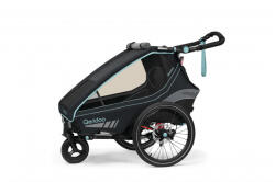 Qeridoo Kerékpár Utánfutó KidGoo 2 Sport Arctic Blue