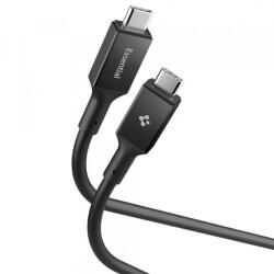 Spigen Cablu Date si Incarcare USB-C - USB-C Spigen EB10020CC, 100W, 2m, Negru