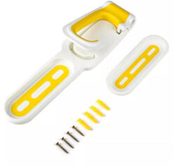 Spyral kerékpártartó falra System fehér/sárga