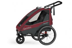 Qeridoo Kerékpár Utánfutó Sportrex 2 Cayenne Red