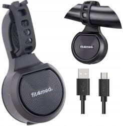  Kerékpár csengő, Fit4Med, FIT983, USB, 43x3mm, Riasztó, 3 hangerő, vízálló, fekete (983)