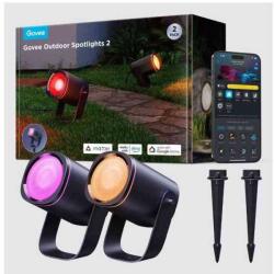 Govee Spoturi de Exterior Govee 2 Bucati LED 69 Moduri de Scena RGBICWW (h7093311)