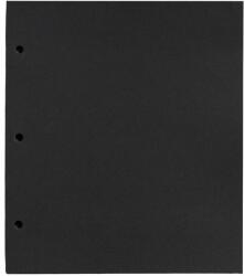 Printworks 10 db fotóalbum lap, Printworks, S méret, 19 x 22 cm, papírsűrűség 230 g/m2, fekete (PW00760)
