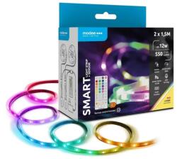 Modee Banda LED MODEE Smart Modee 12W Senzor de Miscare Telecomanda 2700K+RGB 550lm IP20 Set 2x 1.5m (LEDST-LS12W2X1.5MRGB2700KS-MDE)
