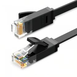 UGREEN Cablu Retea UGREEN NW102 Flat, UTP, Cat6, 3m, Negru - evomag