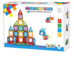 EG Mágneses építőjáték 45 db-os készlet (428179)