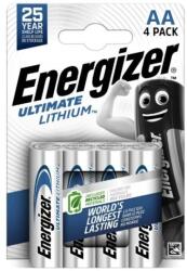  Elem, AA (elem), 4 db, lítium, ENERGIZER "Ultimate Lithium