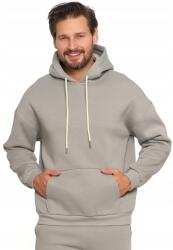 Moraj Férfi pulóver, Moraj, oversize, pamut/poliészter, szürke, L INTL (OBM6600-001Grey..)