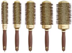 Olivia Garden Kit 5 perii de par Expert Blowout Speed Gold&Brown (5414343021748)