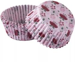 Fackelmann muffin papírtálca, Virágok, 50 db