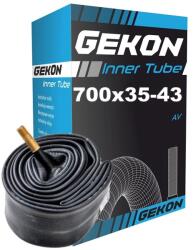 Gekon Kerékpár belső gumi, Gekon, 28", 700x35-43, AV szelep 48mm, 0, 87mm vastagság (DE700AV48GEK)