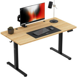 Greman Állítható Magasságú Elektromos Íróasztal 140 X 70 Cm Craft