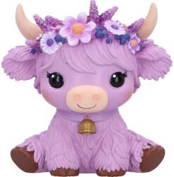 Nemesis Now Statuetă Nemesis Now Adult: Cute - Moo Crew - Hyacinth (Purple Flower), 10.5 cm (B7443A26) Figurina