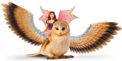 Schleich Bayala - Zana cu o bufnita stralucitoare (70789-57060) Figurina