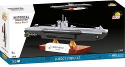COBI 4858 II WW Submarin german U-Boot VIIB U-47, 1: 300, 165k (CBCOBI-4858)
