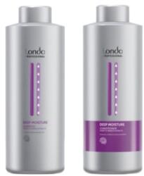 Londa Professional Pachet Londa Professional Deep Moisture, Sampon 1000 ml, Balsam 1000 ml, cu efect Hidratant